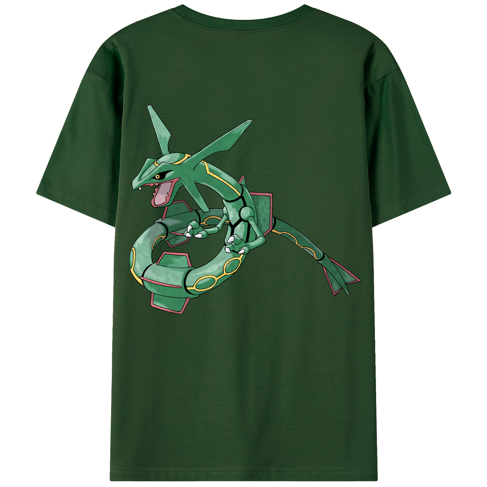 （画像用） ポケットモンスター Pokémon 綿100％半袖Tシャツ（背面プリント）